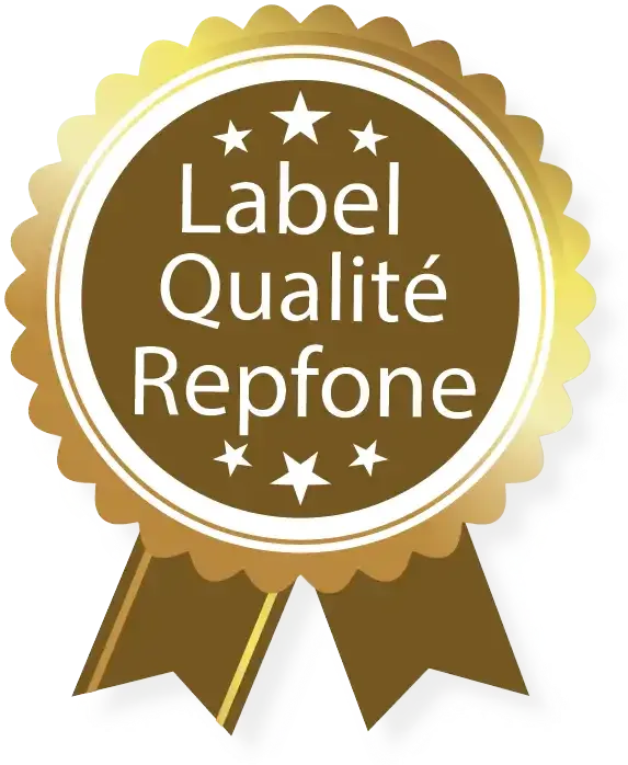 Label qualité Repfone - réparation téléphone et informatique