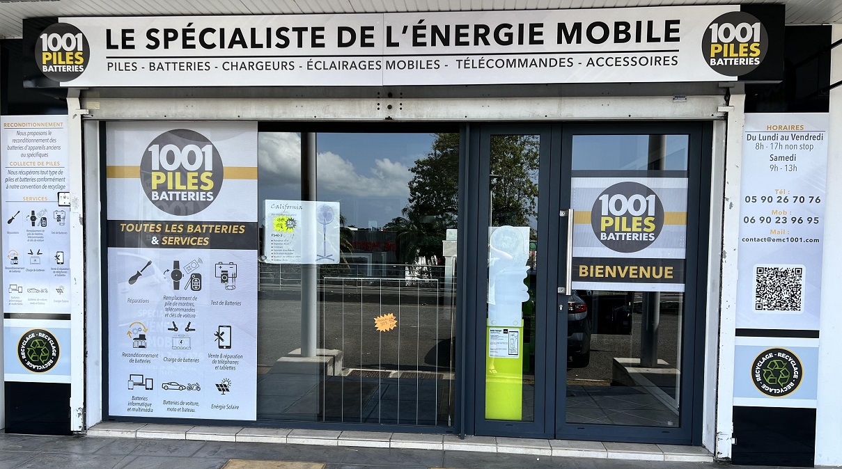 Boutique 1001 Piles Batteries 97122 à Baie-Mahault 97122