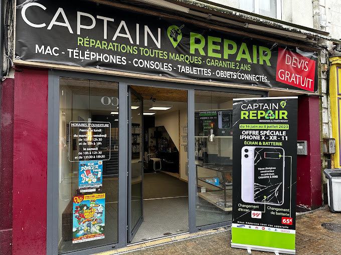 Boutique Captain Repair parthenay 79200 à Parthenay 79200