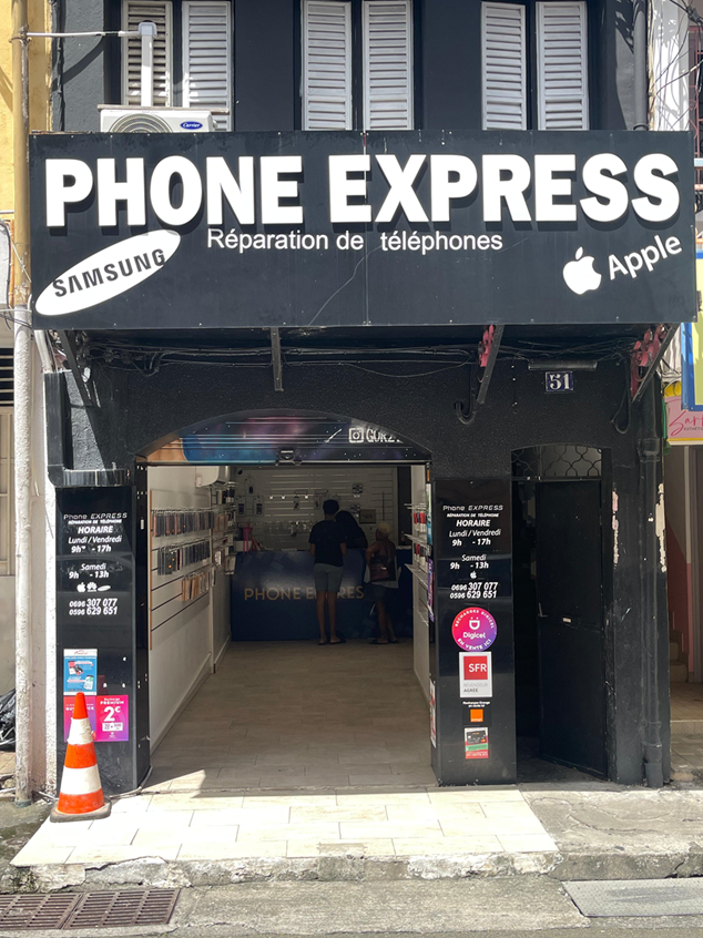 Boutique Phone Express 97200 à fort de france 97200