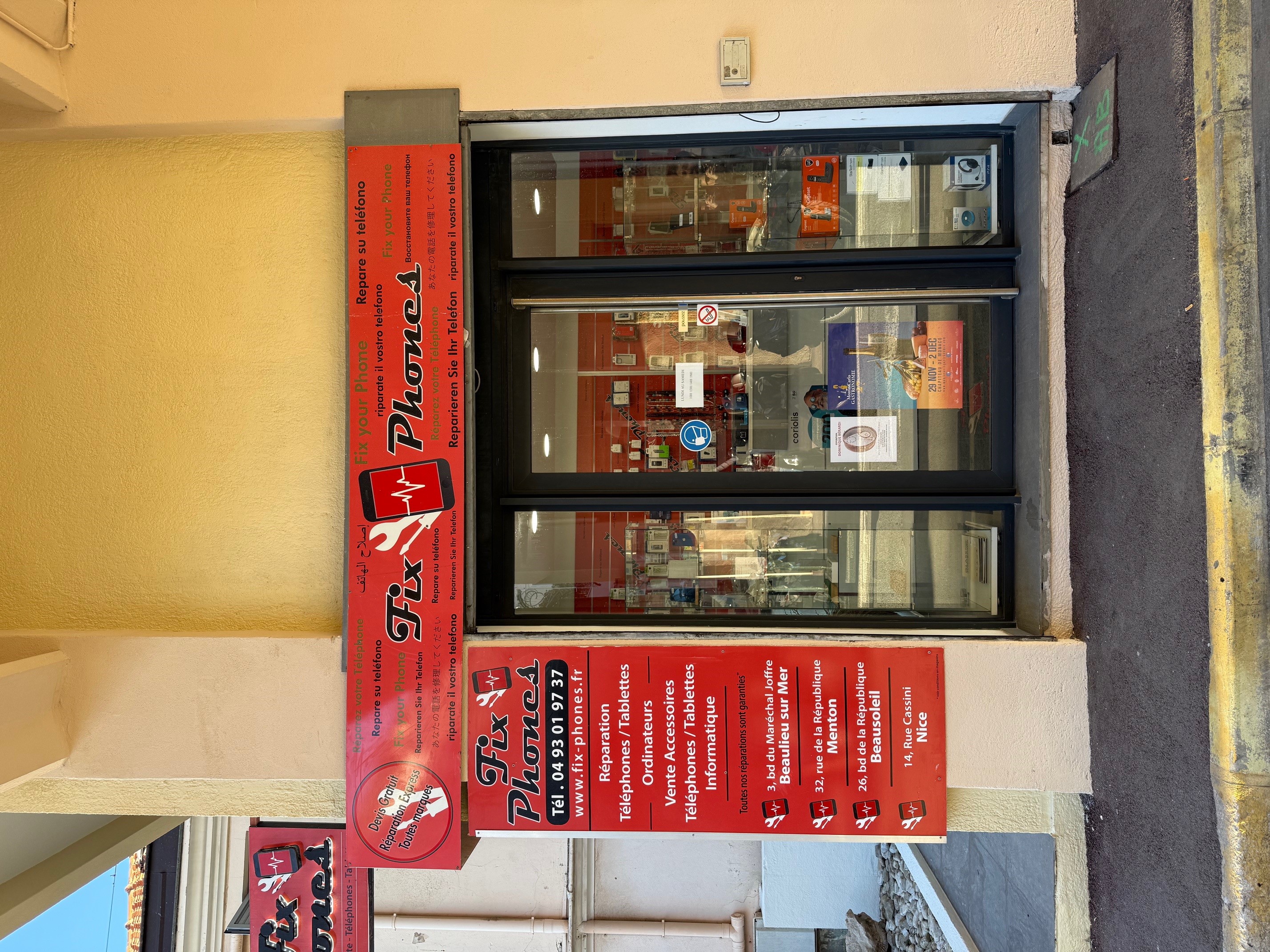 Boutique FIX PHONES 06310 à Beaulieu-sur-Mer 06310