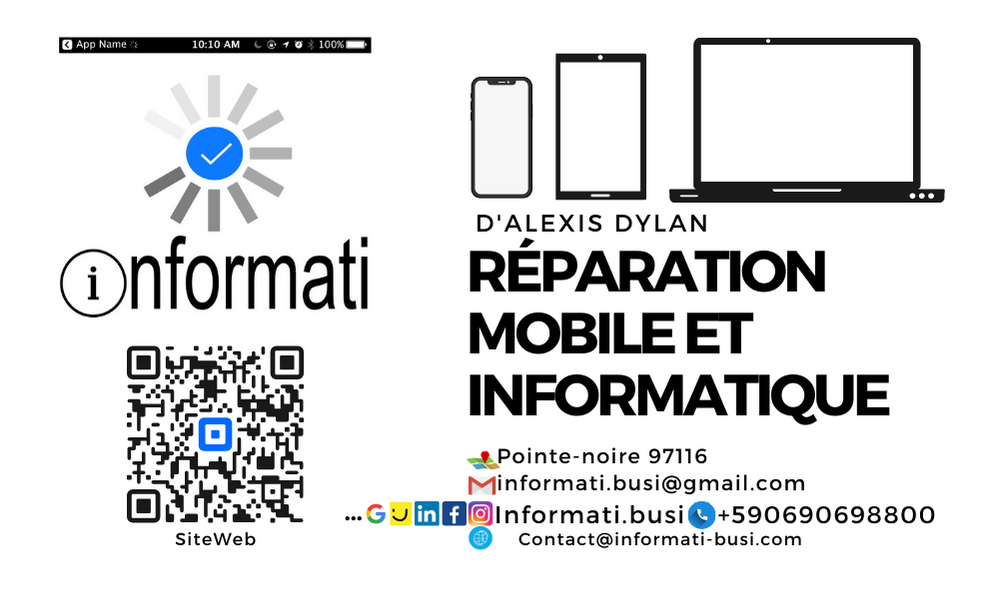 Boutique Informati Pointe-Noire 97116 à Pointe-Noire 97116