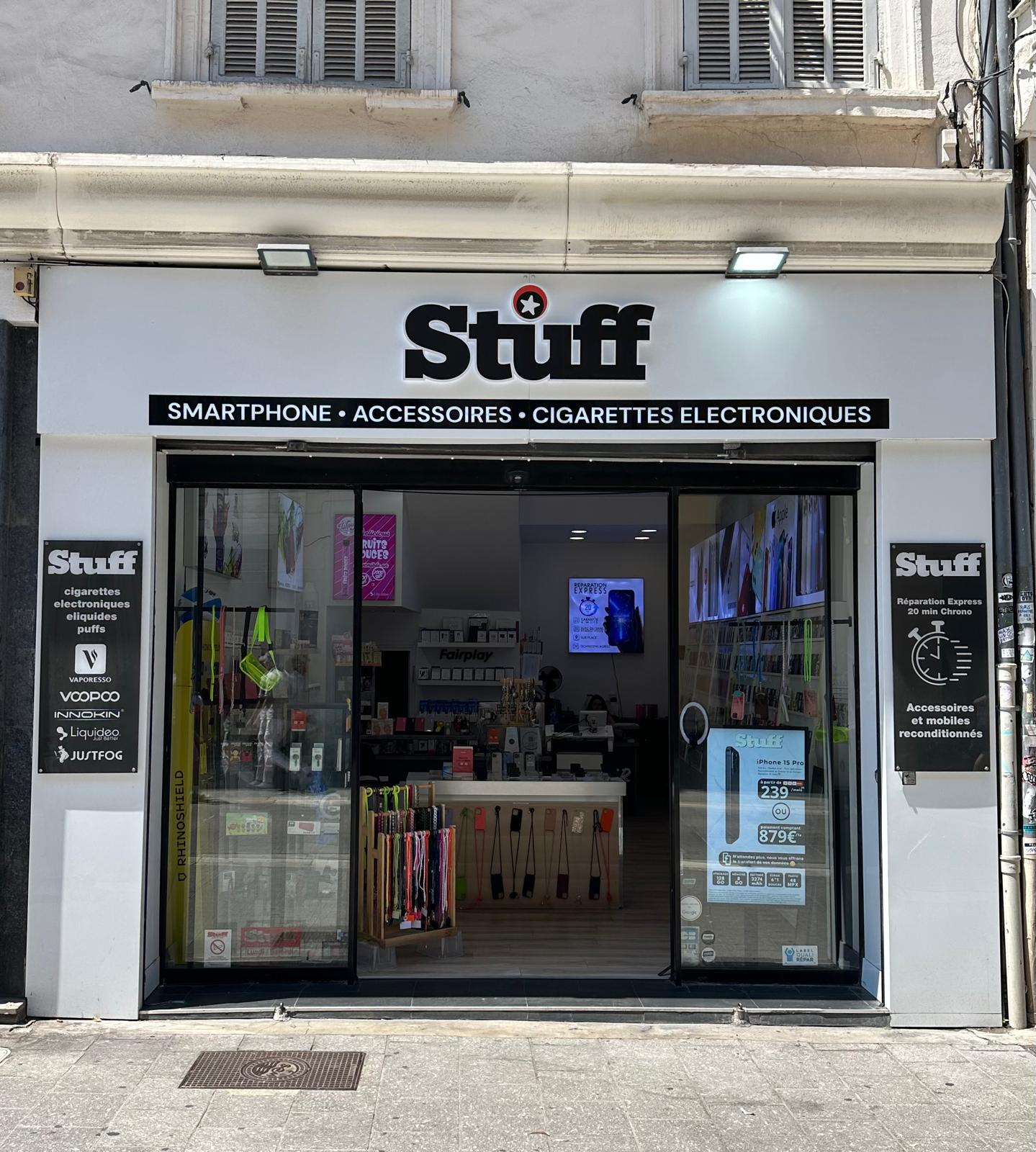 Boutique Stuff Marseille 13006 à Marseille 13006