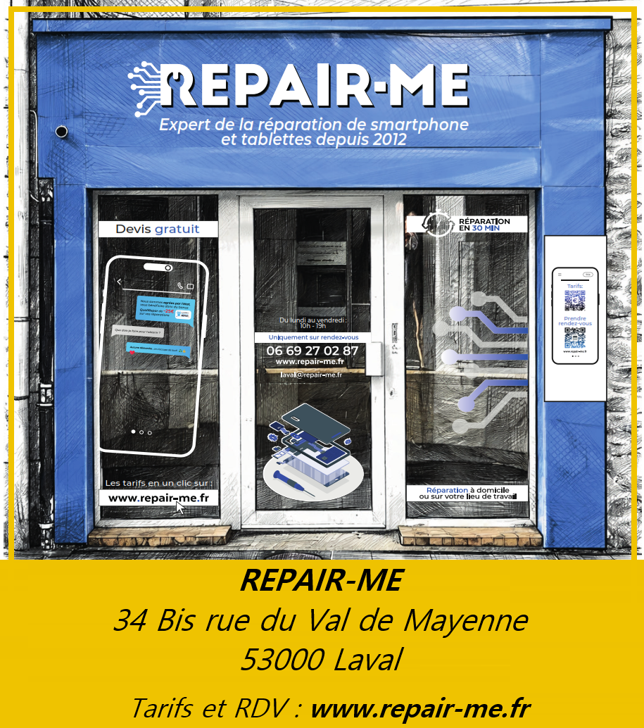 Boutique REPAIR-ME à Laval 53000
