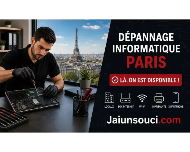 Boutique Jaiunsouci | Dépannage Informatique Paris & Île-de-France  75009 à PARIS 75009